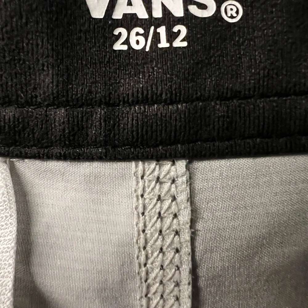 Vans Green, Blue and White Board Shorts with Color-Blocked Design Boys Size 12